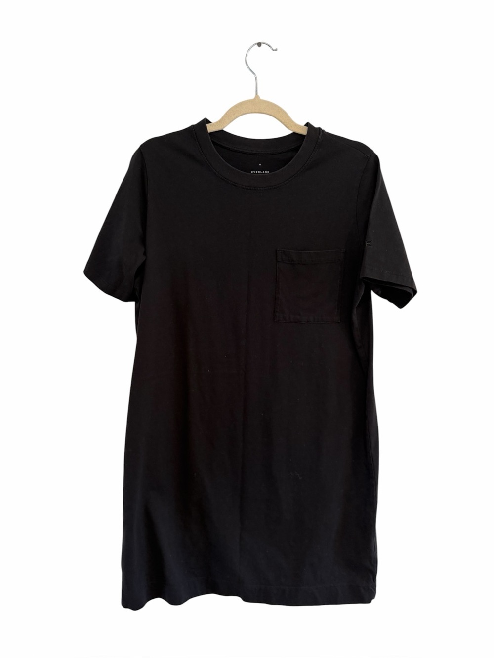 Everlane Black Short-Sleeve Pocket Tee